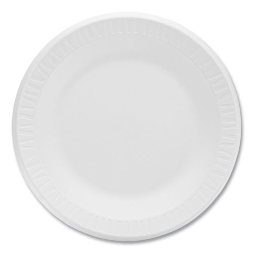 Concorde Foam Plate, 10.25 dia, White, 125Pack, 4 PacksCarton