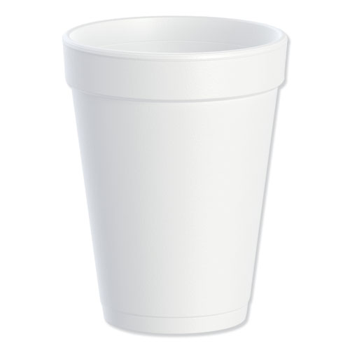 Foam Drink Cups, 14 oz, White, 1,000Carton