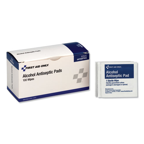 Alcohol Cleansing Pads, Dispenser Box, 100Box