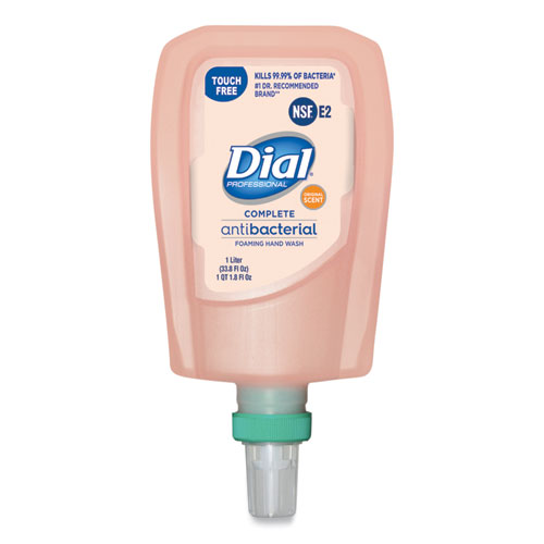 Antibacterial Foaming Hand Wash Refill for FIT Touch Free Dispenser, Original, 1 L, 3Carton