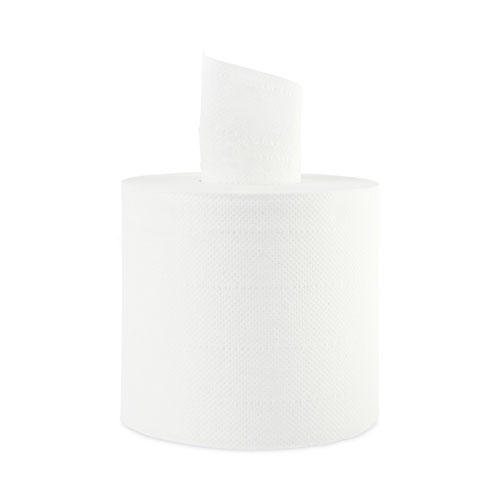 Center-Pull Hand Towels, 2-Ply, Perforated, 7.87 x 10, White, 660Roll, 6 RollsCarton