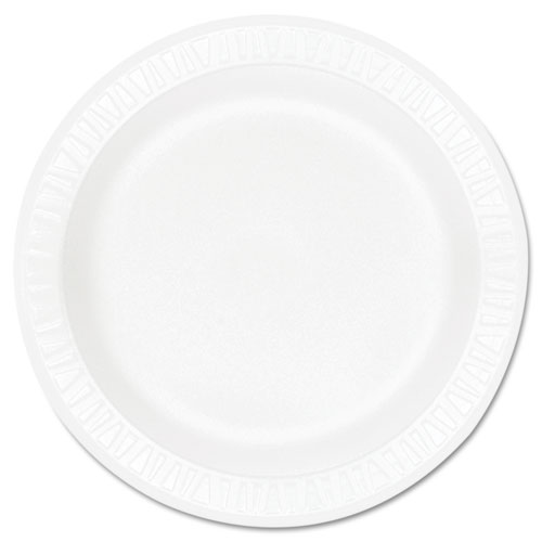 Concorde Foam Plate, 9 dia, White, 125Pack, 4 PacksCarton