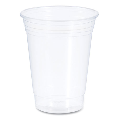 Conex ClearPro Plastic Cold Cups, Plastic, 16 oz, Clear, 50Pack, 20 PacksCarton