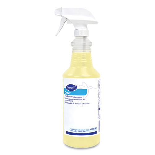 Crew Tile and Grout Rejuvenator, 32 oz Spray Bottle, 12Carton