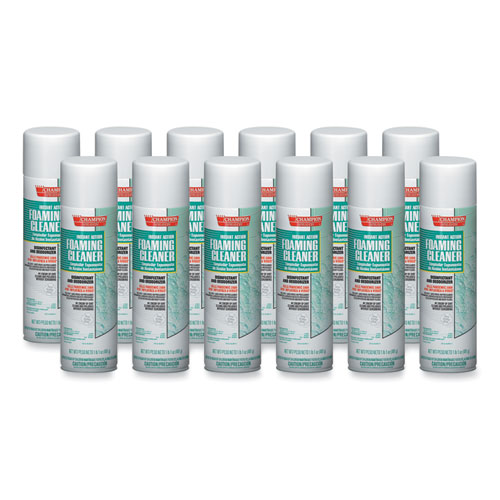 Instant Action Foaming CleanerDisinfectant, 17 oz, Aerosol Spray, 12Carton