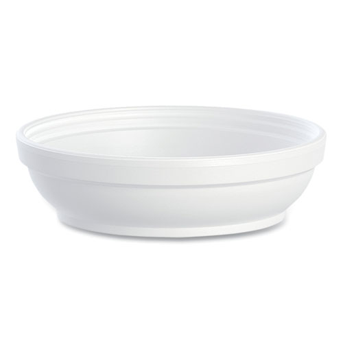 Insulated Foam Bowls, 5 oz, White, 50Pack, 20 PacksCarton