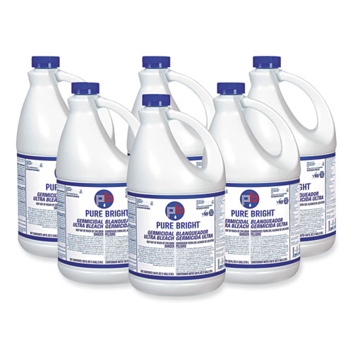 Liquid Germicidal Bleach, 1 gal Bottle, 6Carton
