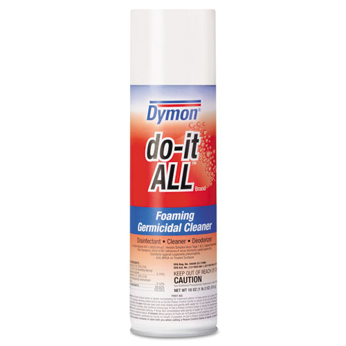 do-it-ALL Germicidal Foaming Cleaner, 18 oz Aerosol Spray, 12Carton